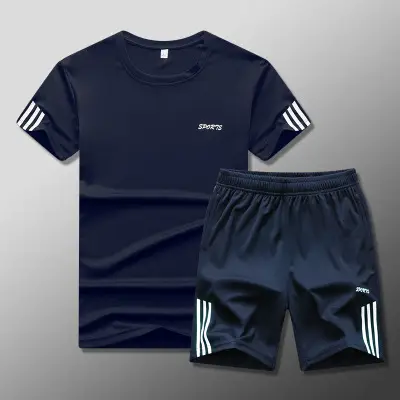 2020 Men Grey Sports Suit Super Plus Size - Image 10