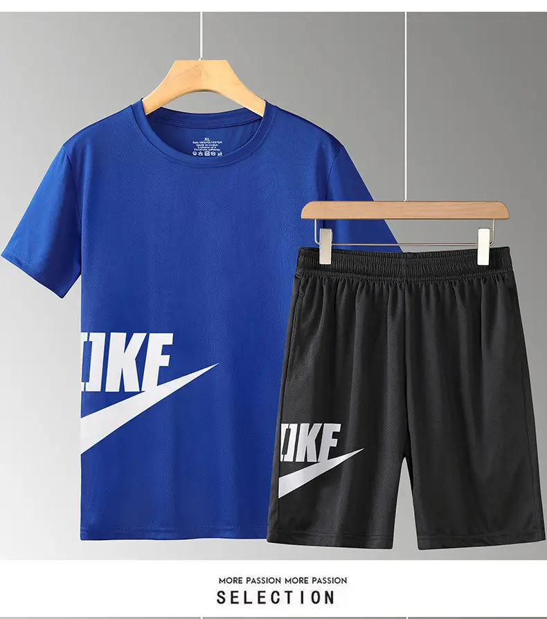 2020 Men Grey Sports Suit Super Plus Size - Image 4