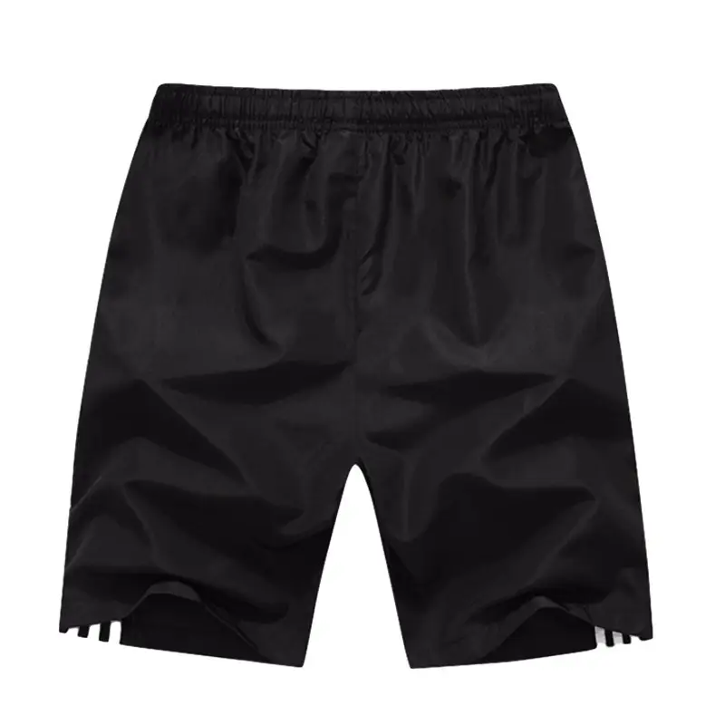 Men's Black Blue Striped Quick-Drying Shorts - Image 8