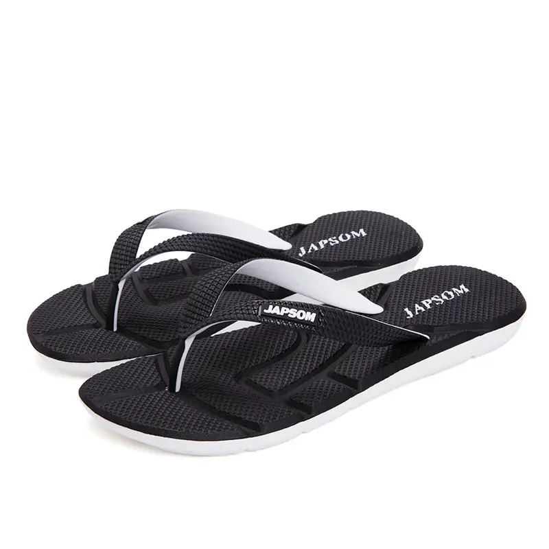 Red Beach Flip-Flops for Men Large Size Non-Slip
