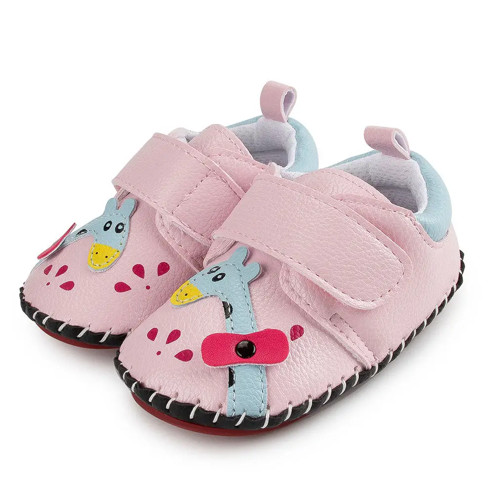 Pink Floral Baby Shoes for Toddler Non-Slip