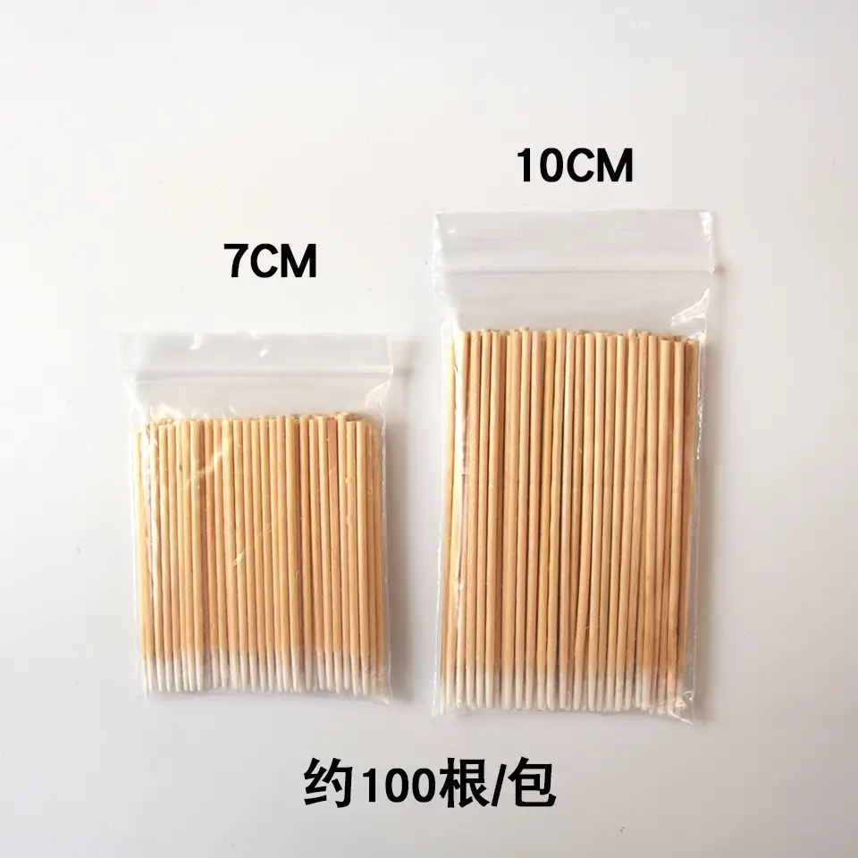 10cm Pointed Cotton Swabs for Makeup & Cleaning - Image 3