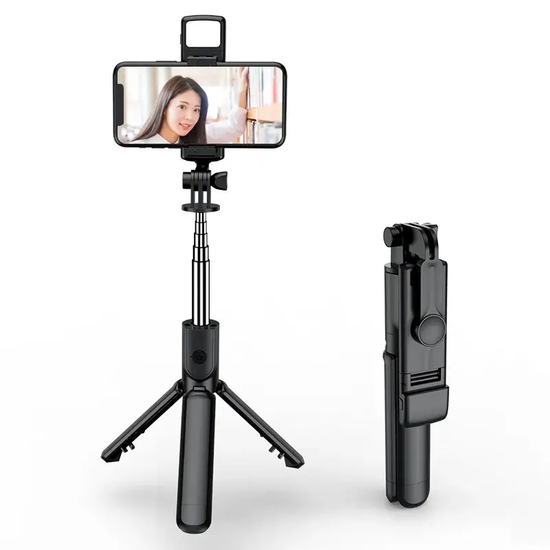 Light version black (70cm single light Bluetooth remote control stainless steel tube)