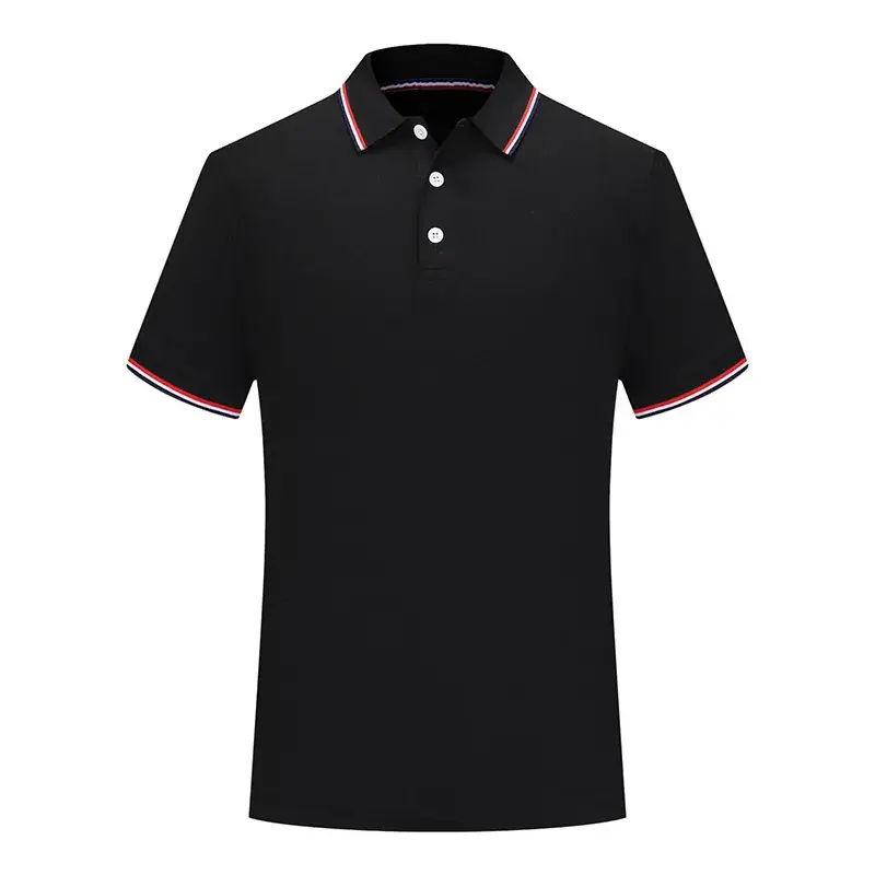Yellow Polo T-Shirt with Edge Print and Logo - Image 4