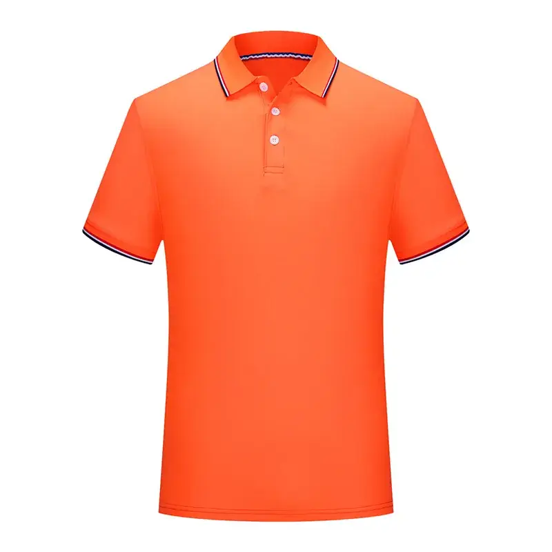 Yellow Polo T-Shirt with Edge Print and Logo - Image 7