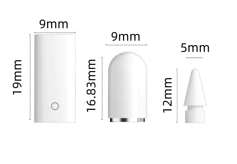 Apple Pencil Magnetic Pen Cap Replacement Anti-Lost Charging Adapter — feature 2