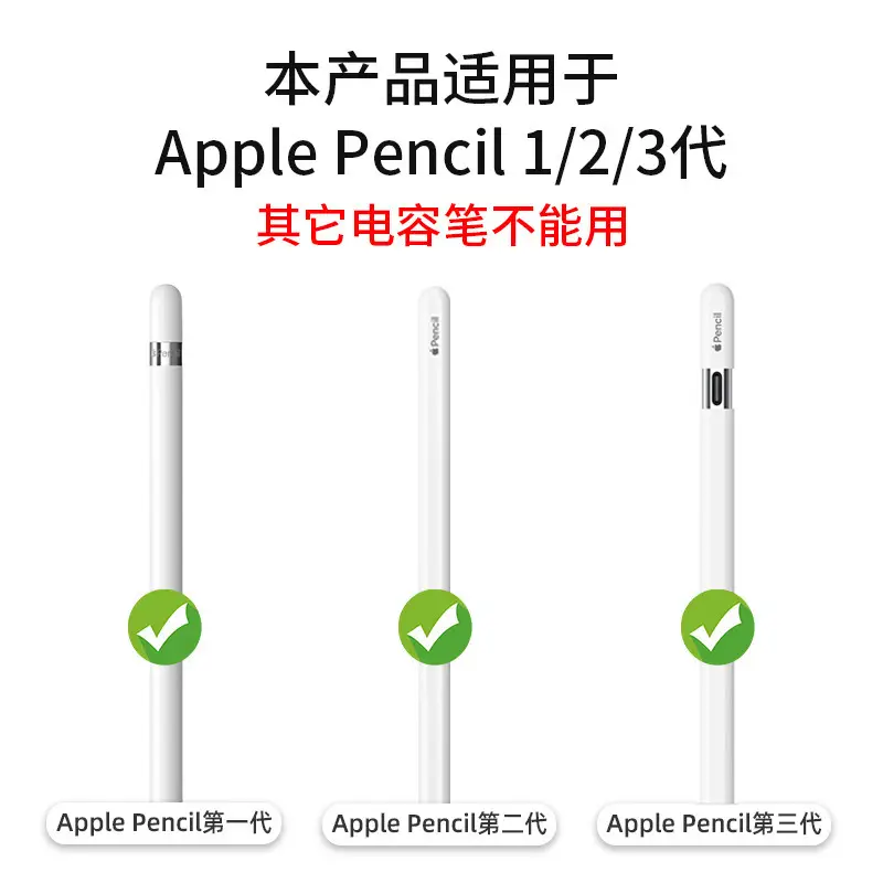 Apple Pencil Magnetic Pen Cap Replacement Anti-Lost Charging Adapter — feature 3