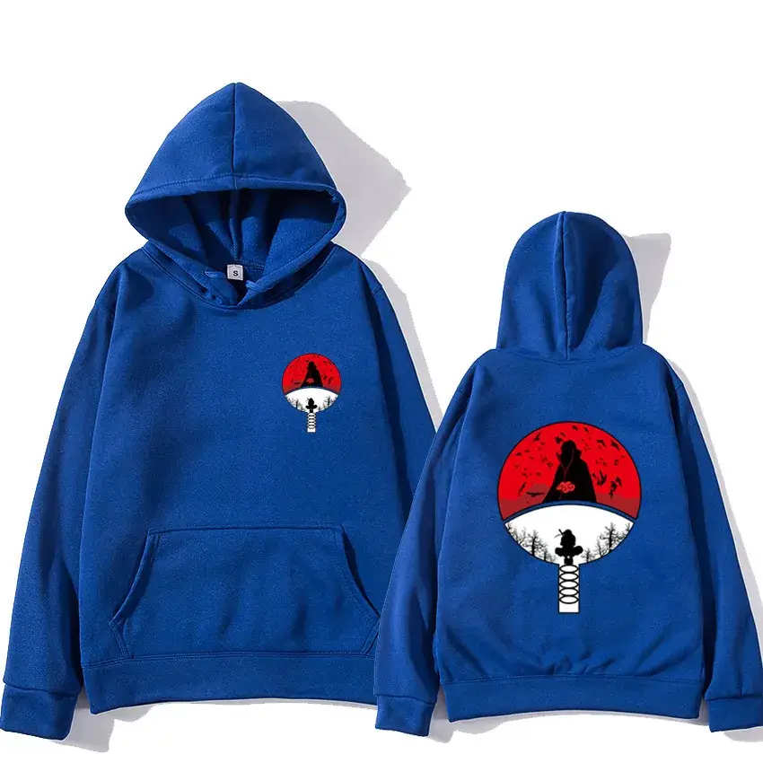 Naruto Anime Hoodie Set Yellow Velvet Hooded - Image 15