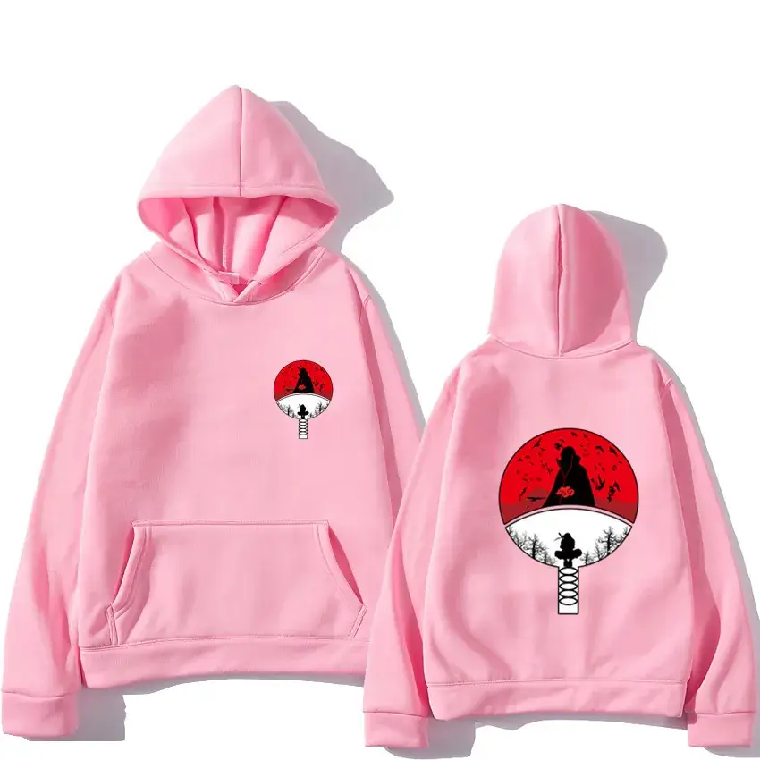 Naruto Anime Hoodie Set Yellow Velvet Hooded - Image 18