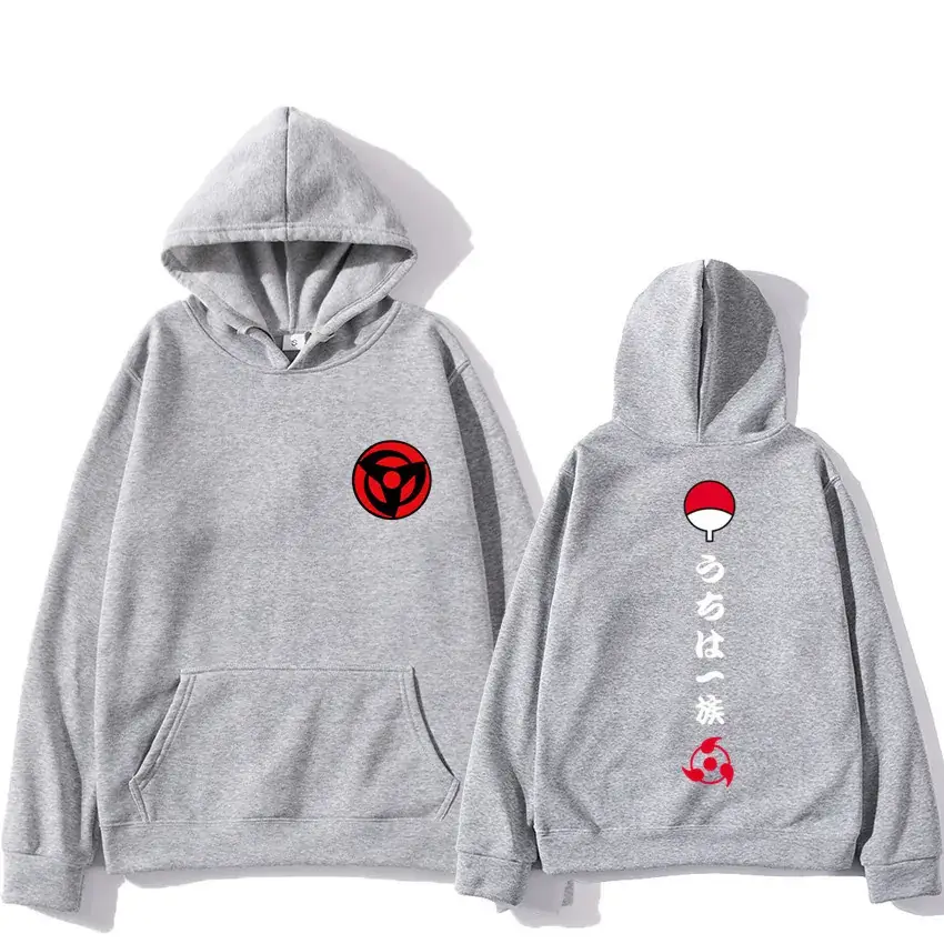 Naruto Anime Hoodie Set Yellow Velvet Hooded - Image 2
