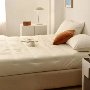 Japanese-Style Muji Bed Sheet, Single Piece, Pure Cotton, Double Bed, Nordic Style, Solid Color, Single Bed, All-Cotton Duvet Cover, Simple Design — feature 11