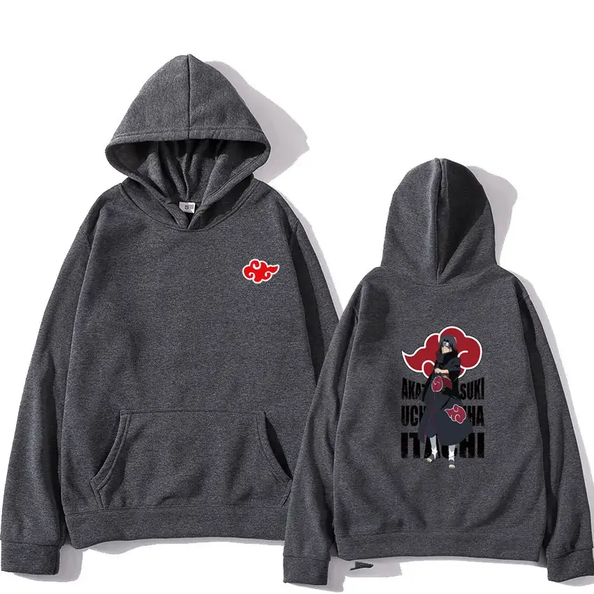 Naruto Anime Hoodie Plus Velvet Jacket Men Women - Image 26