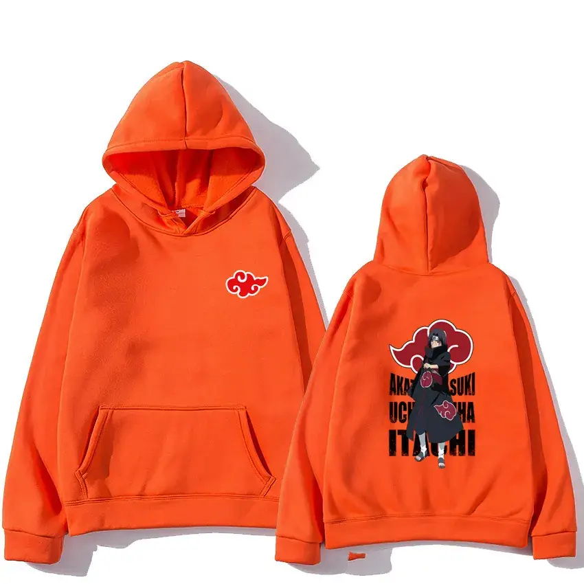 Naruto Anime Hoodie Plus Velvet Jacket Men Women - Image 28