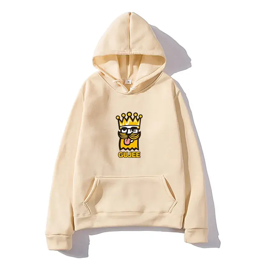 Orange Hot King Printed Hoodie for Men - Image 29