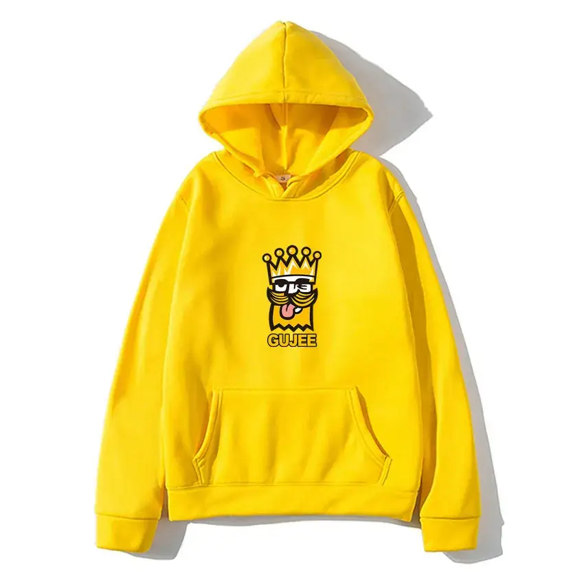 Orange Hot King Printed Hoodie for Men - Image 21