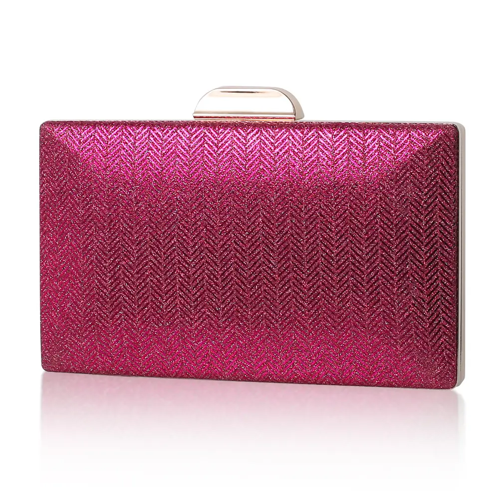 Black Gold PU Clutch Bag for Women - Image 9