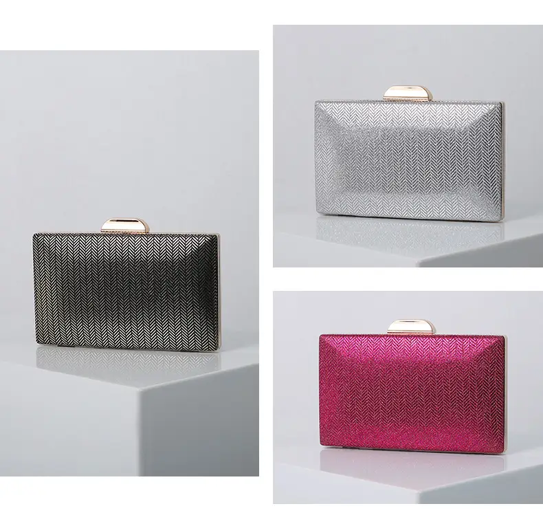 Black Gold PU Clutch Bag for Women — feature 12