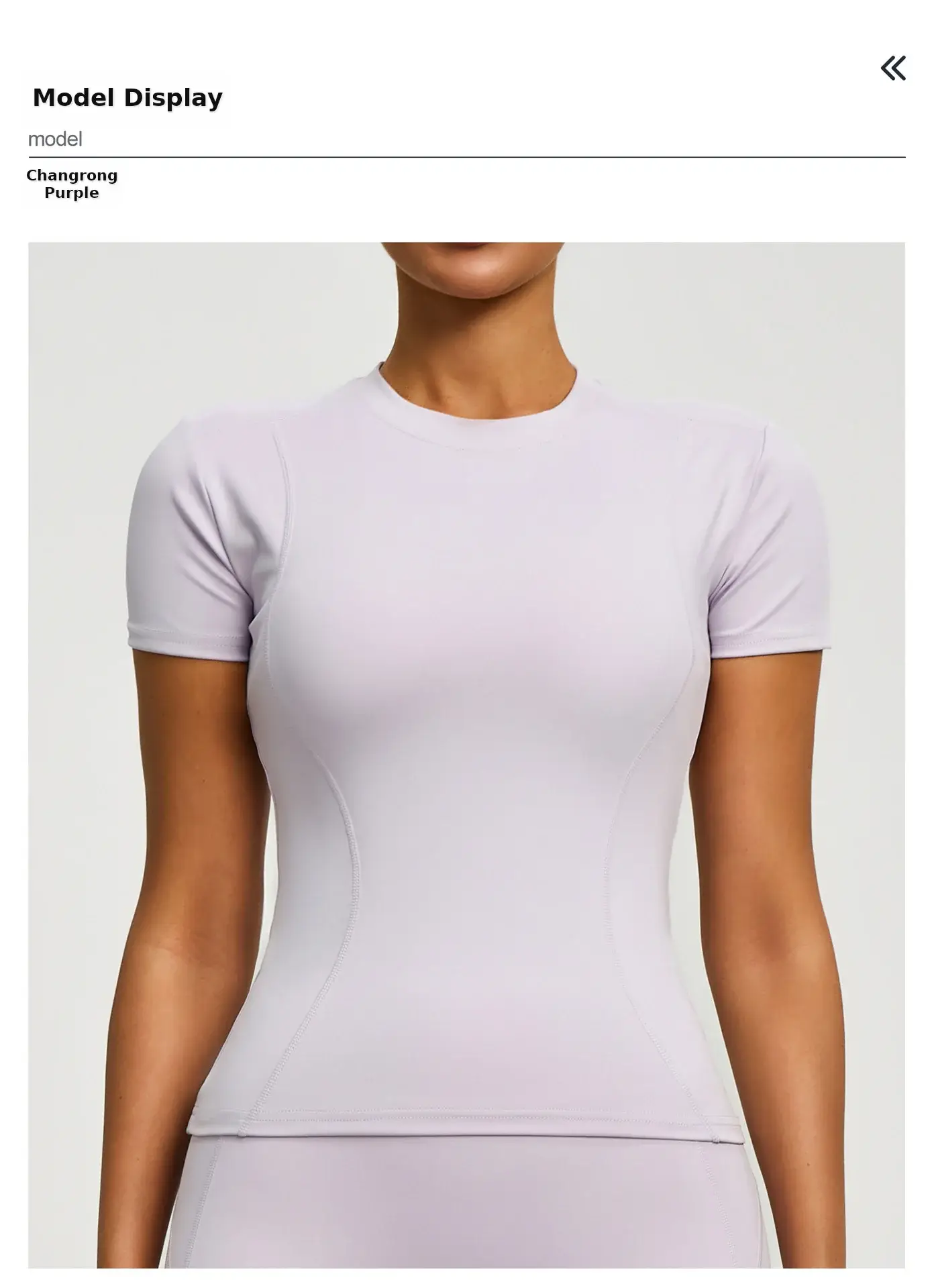 Pink Tight Fitting Women's T-Shirt for Running & Yoga — feature 14