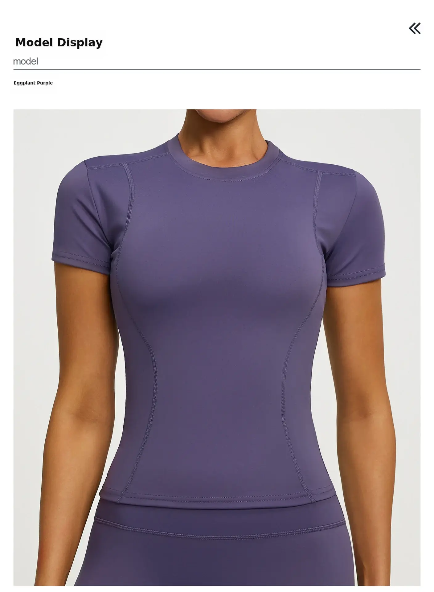 Pink Tight Fitting Women's T-Shirt for Running & Yoga — feature 17