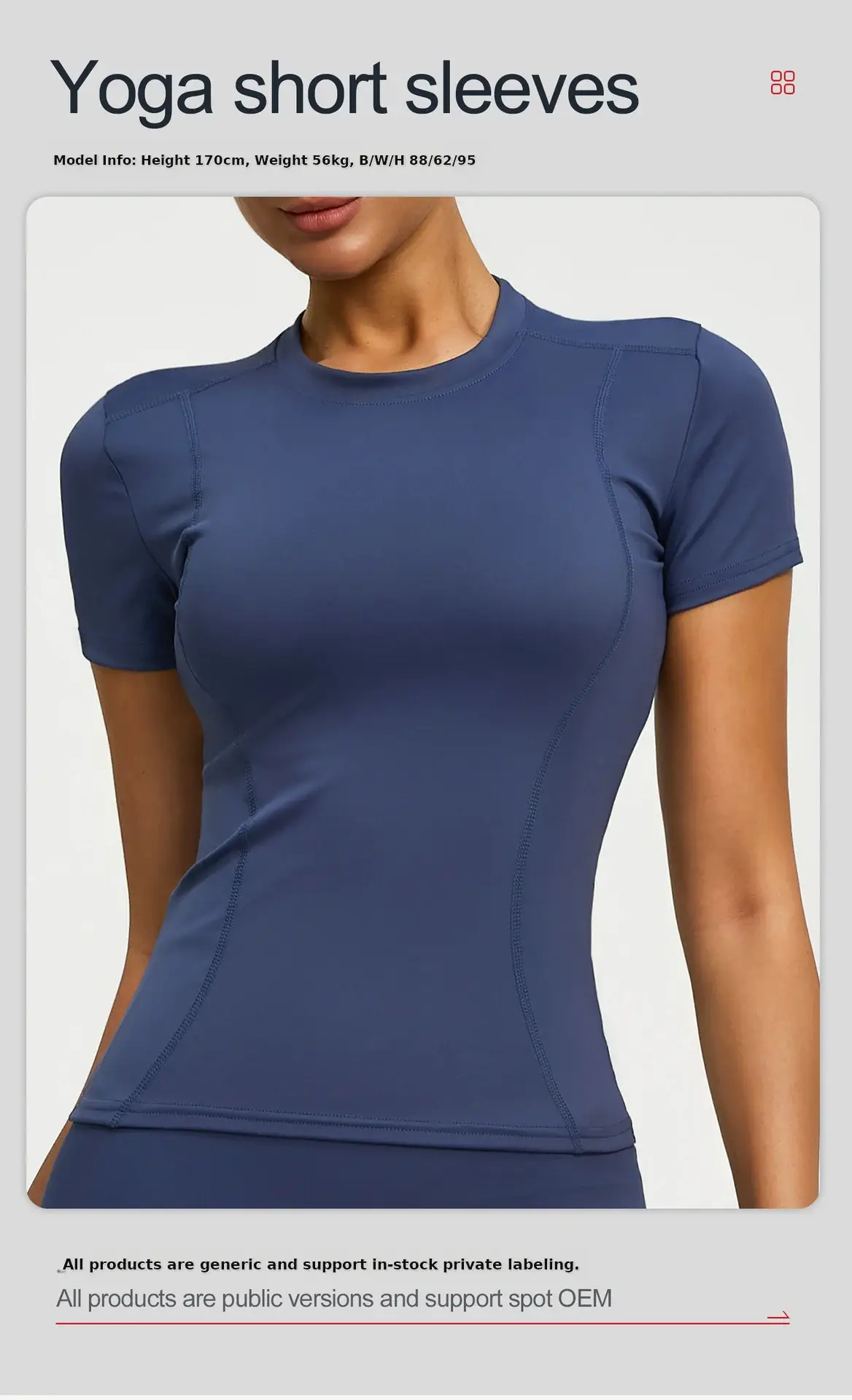 Pink Tight Fitting Women's T-Shirt for Running & Yoga — feature 2
