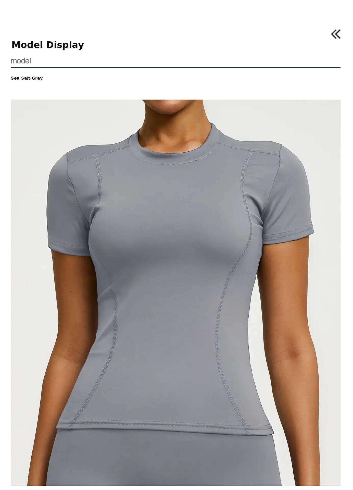 Pink Tight Fitting Women's T-Shirt for Running & Yoga — feature 32
