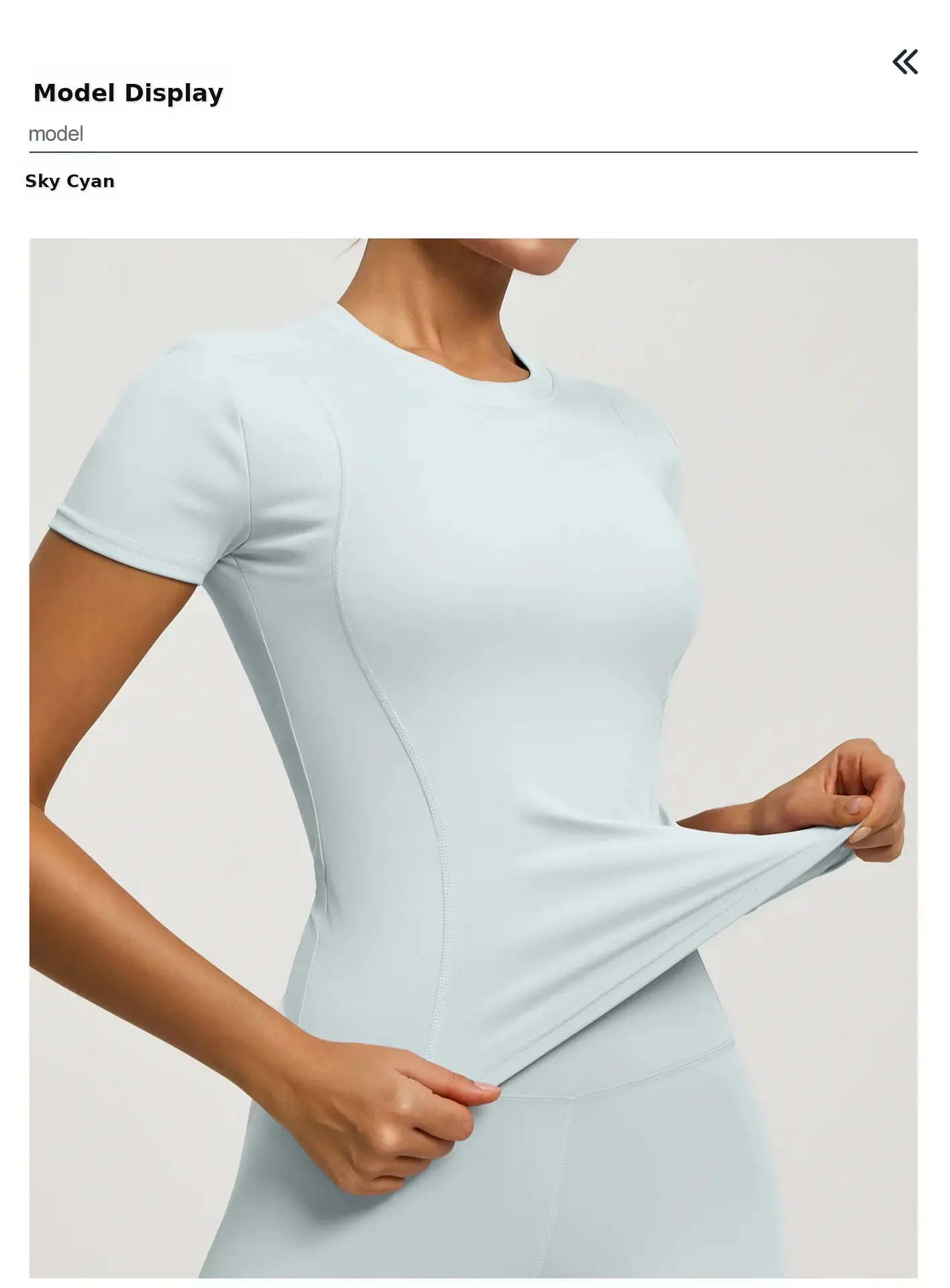 Pink Tight Fitting Women's T-Shirt for Running & Yoga — feature 38
