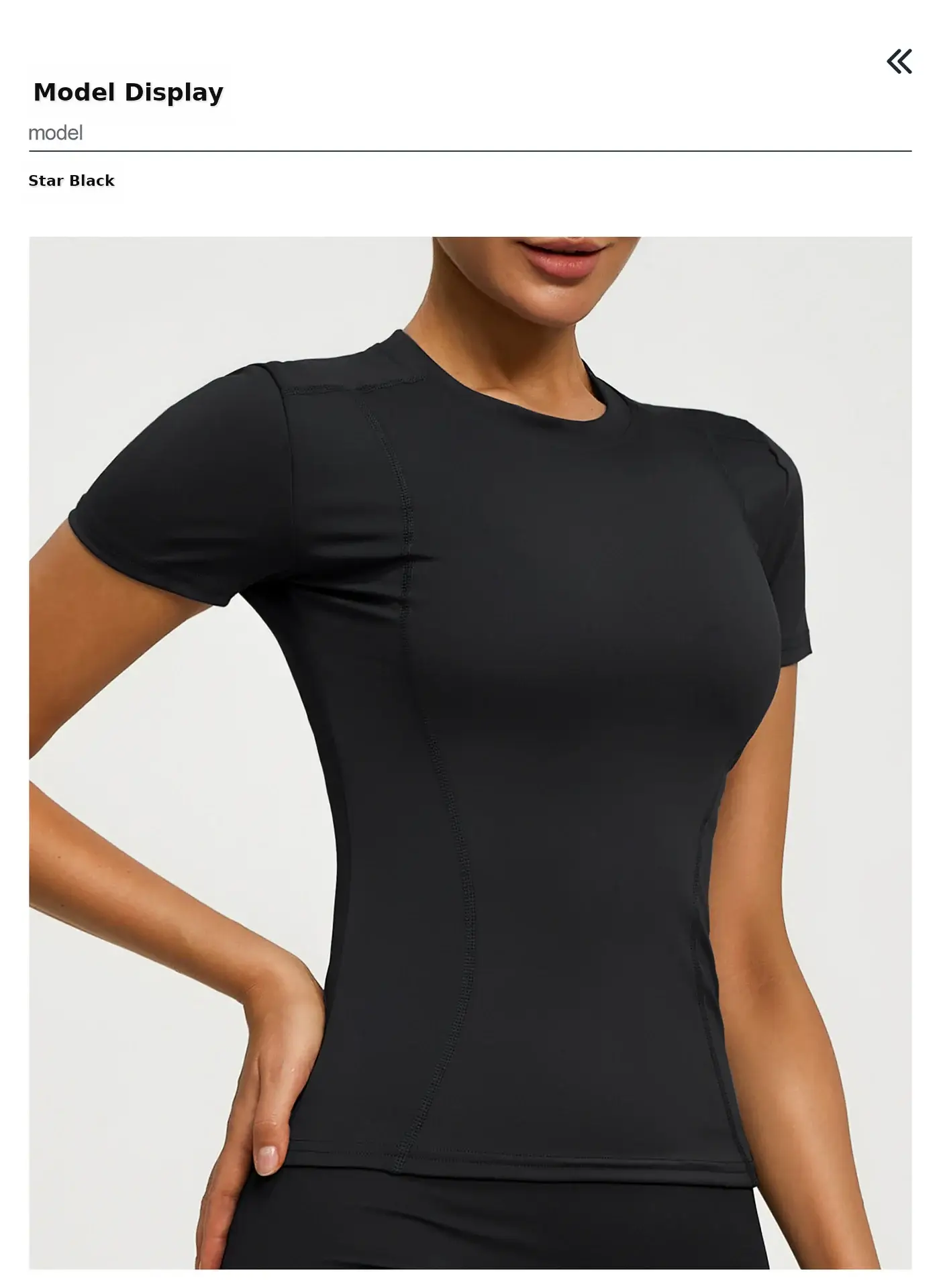 Pink Tight Fitting Women's T-Shirt for Running & Yoga — feature 41