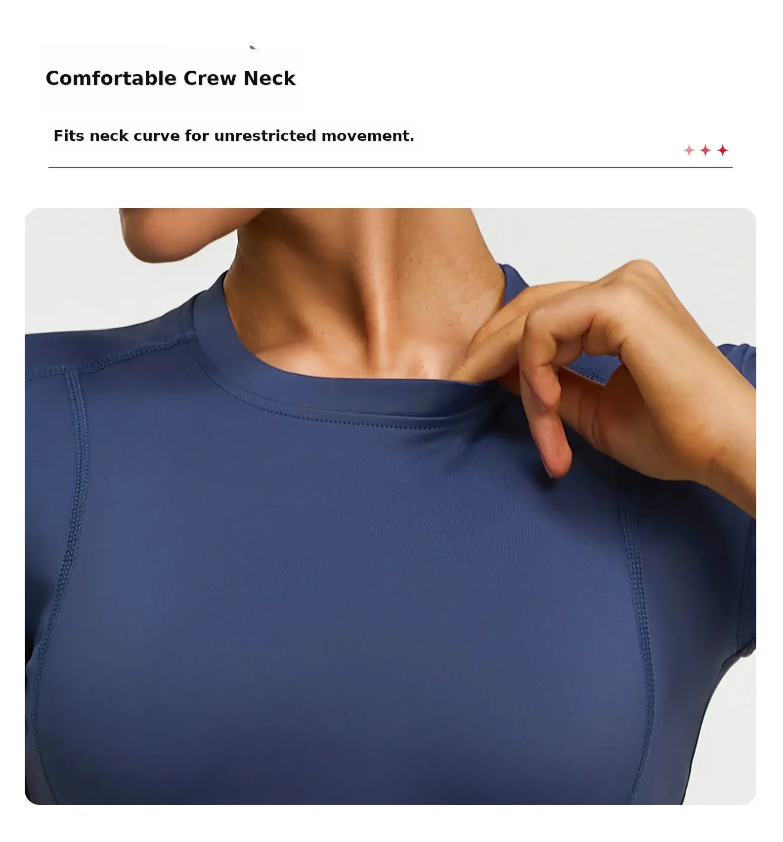 Pink Tight Fitting Women's T-Shirt for Running & Yoga — feature 5