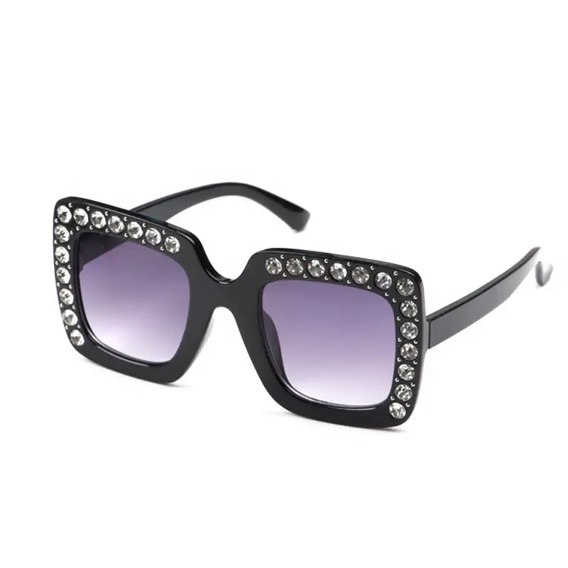 Diamond Encrusted Kids Sunglasses European American Style