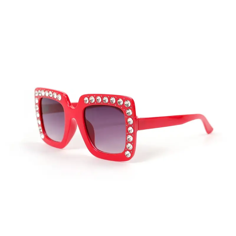Diamond Encrusted Kids Sunglasses European American Style