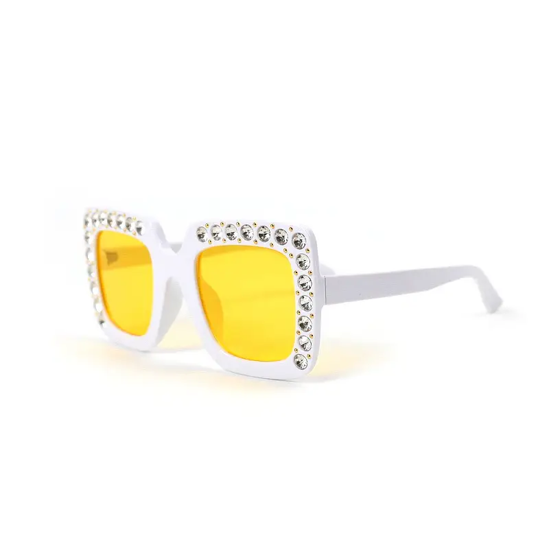 Diamond Encrusted Kids Sunglasses European American Style