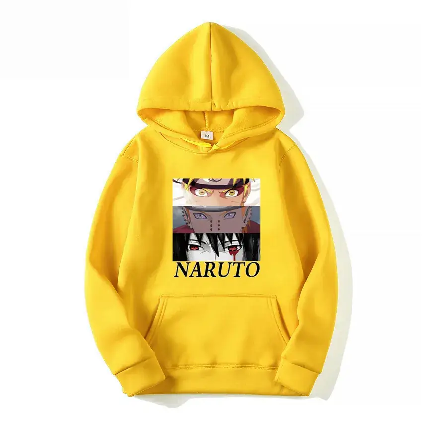 Pink Naruto Graphic Hoodie for Men Women Fleece Lined - Image 38