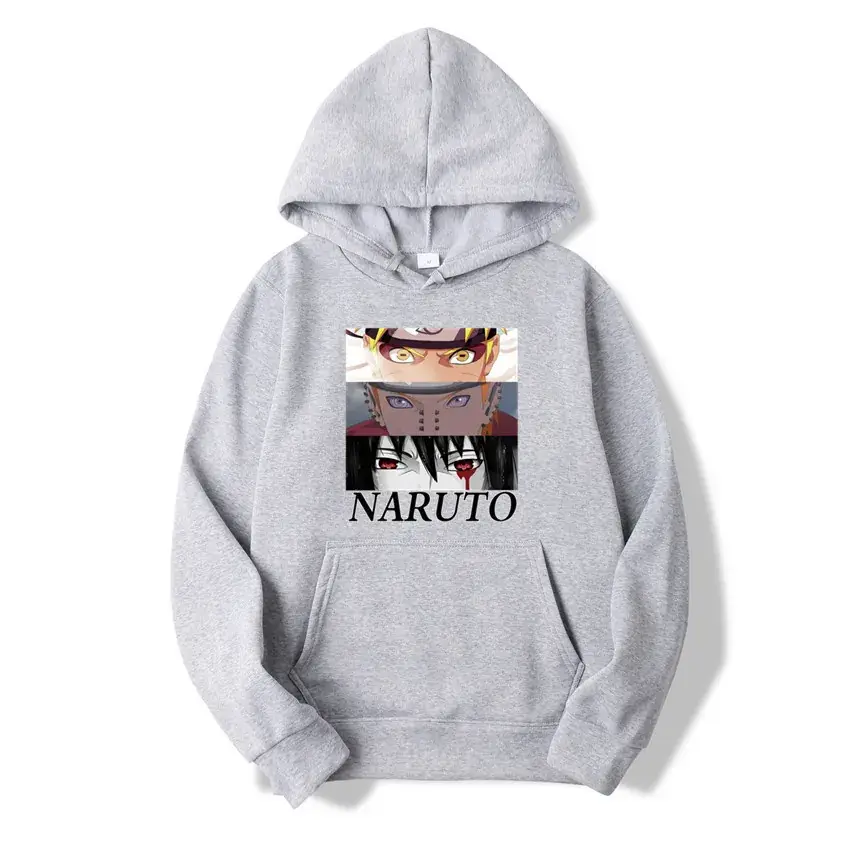 Pink Naruto Graphic Hoodie for Men Women Fleece Lined - Image 12