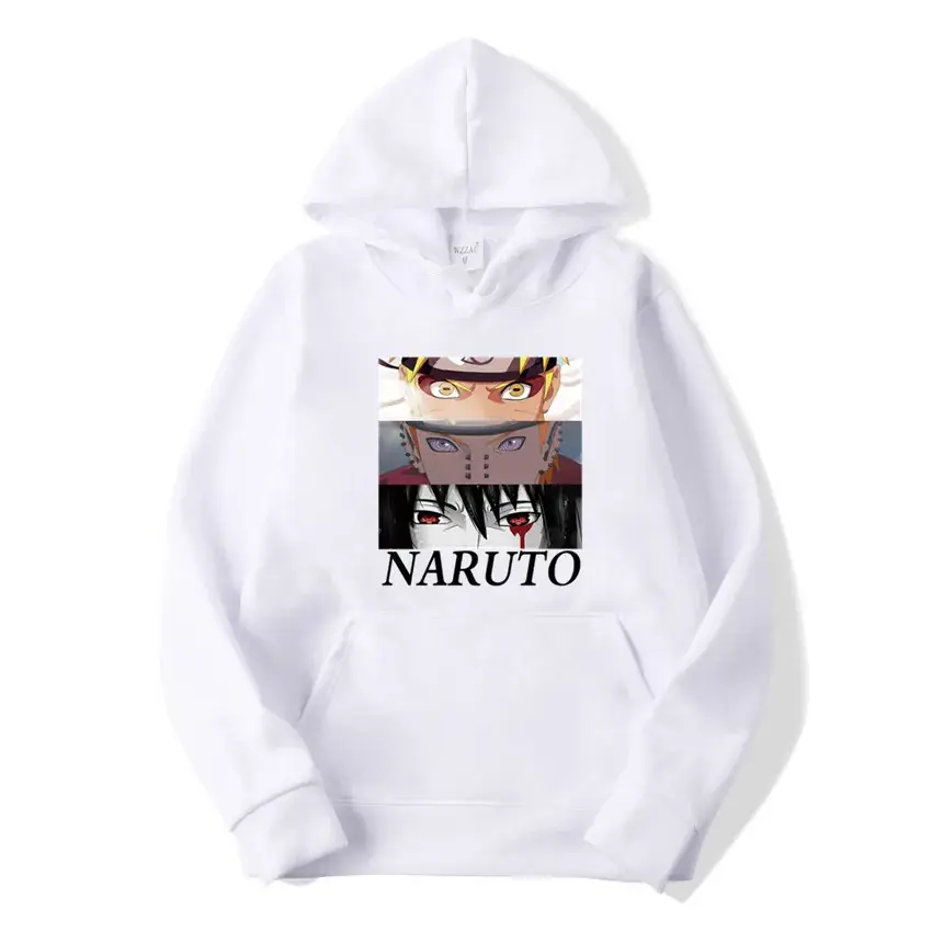 Pink Naruto Graphic Hoodie for Men Women Fleece Lined - Image 21