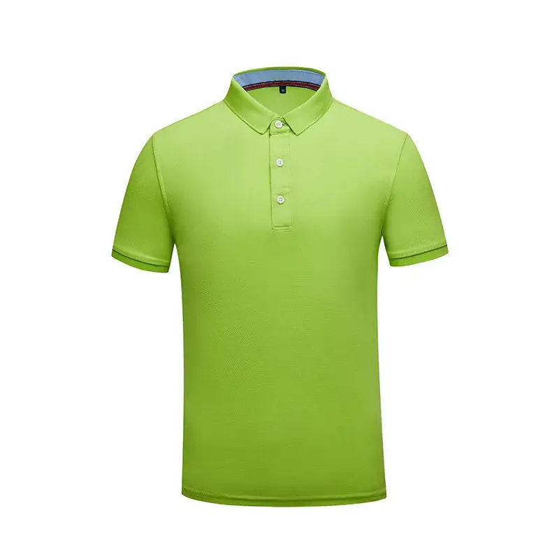 Men's Red Polo Shirt with Logo Embroidery - Image 7