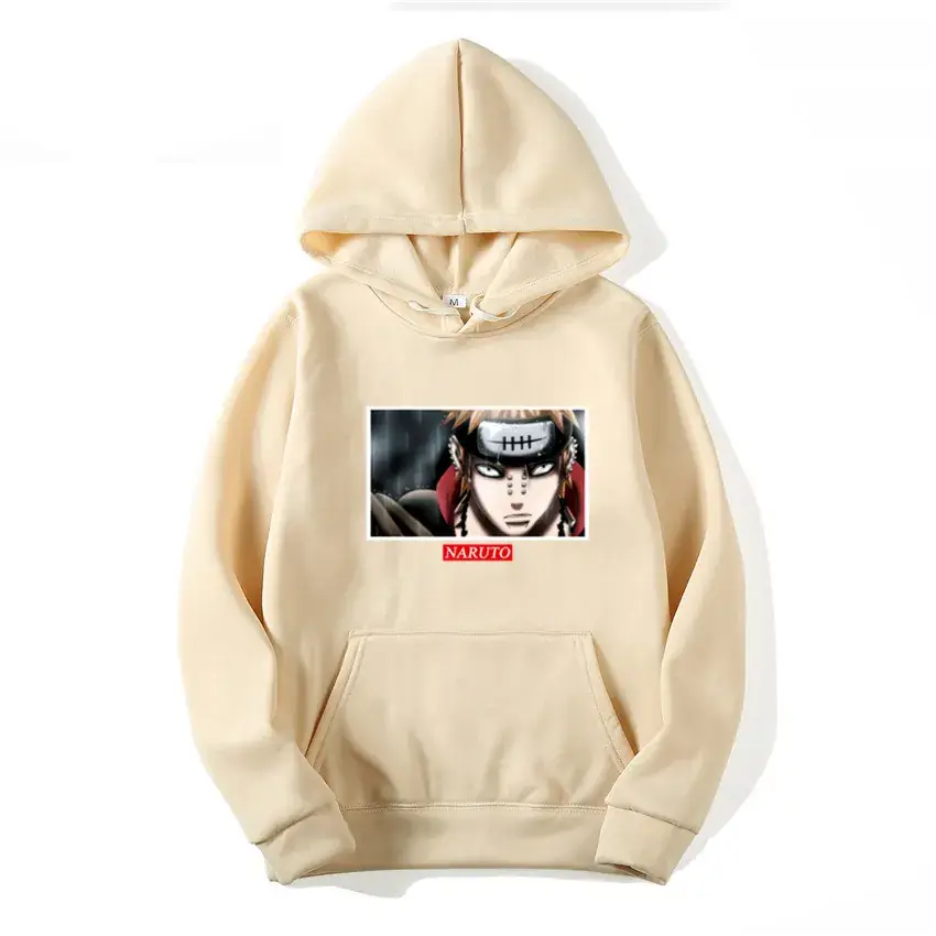 White Naruto Anime Hoodie for Men Women - Image 26