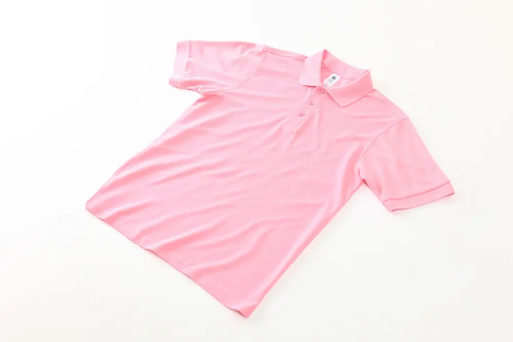 Men Black Polo Shirt with Blue Red Trim - Image 30