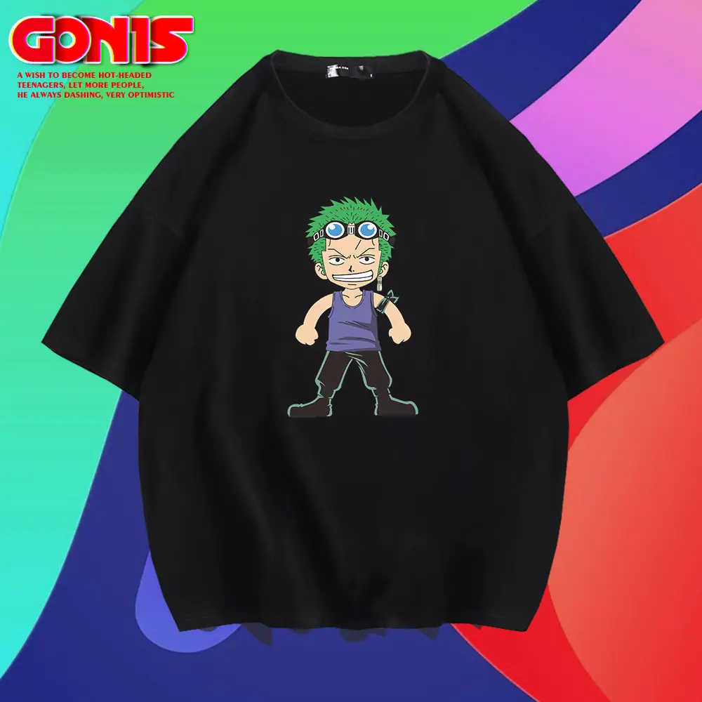 Q Version T-Shirt White Teen Summer Casual - Image 8