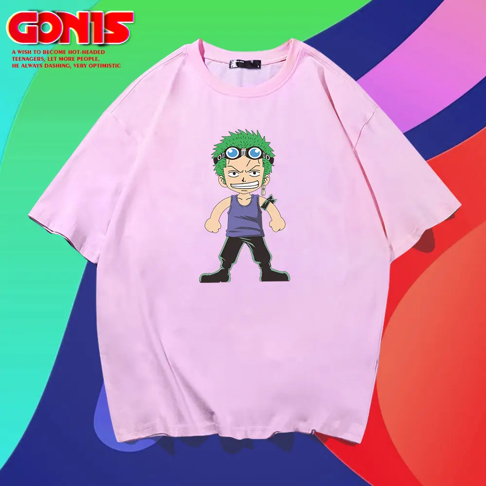 Q Version T-Shirt White Teen Summer Casual - Image 9