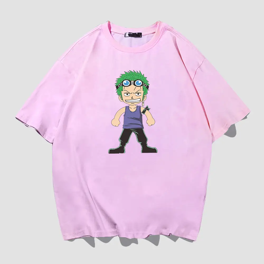 Q Version T-Shirt White Teen Summer Casual - Image 6