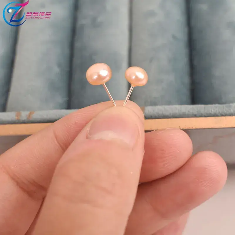 Real Pearl Earrings for Women S925 Sterling Silver - Image 5
