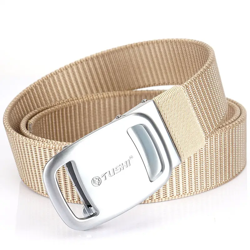 Silver buckle-khaki