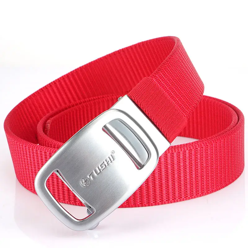 Silver buckle-Red