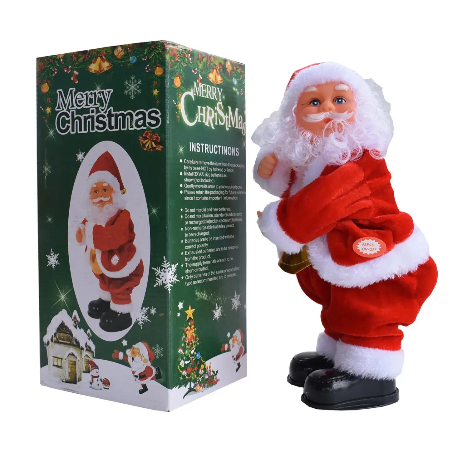 Santa Electric Christmas Toy for Kids - Image 5