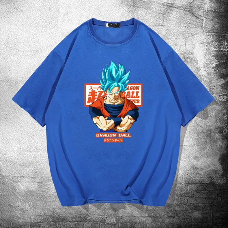 Men Saiyan Dragon Ball Z T-Shirt Pink - Image 11