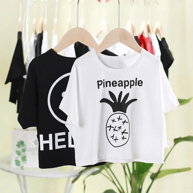 Boys Summer T-Shirts 2020 White Black Red 1-3Y - Image 11