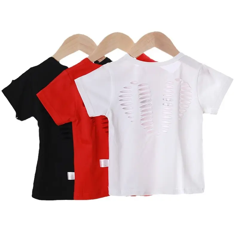 Boys Summer T-Shirts 2020 White Black Red 1-3Y - Image 12