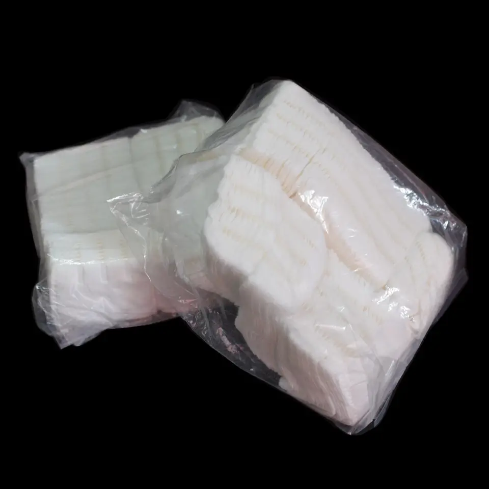 Double Layer Thickened Cotton Eyebrow Cleaning Sheet 100 Pcs - Image 2