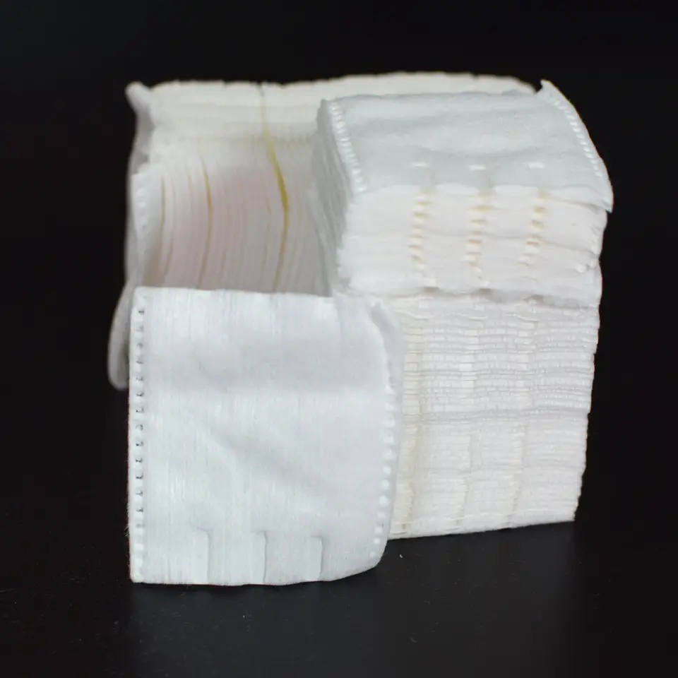 Double Layer Thickened Cotton Eyebrow Cleaning Sheet 100 Pcs - Image 3