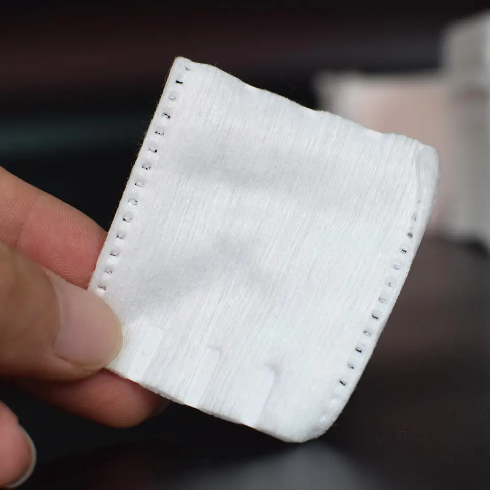 Double Layer Thickened Cotton Eyebrow Cleaning Sheet 100 Pcs - Image 4